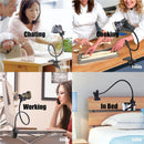 Universal Flexible Long Arm Cell Phone Clip Holder Lazy Bracket for iPhone Samsung Xiaomi Smartphone