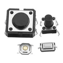 Total 1200pcs Tactile Tact Mini Push Button Switch Packet Micro Switch Bags 12 Types Each 100pcs