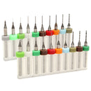 Drillpro DB-P6 10pcs Hard Alloy Tungsten Steel Micro PCB CNC Drill Bits For Circuit Boards