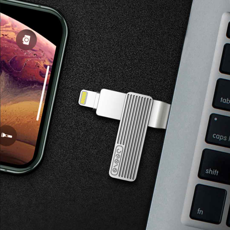 Jesis 2-in-1 Lightning USB 3.1 Interface High Speed Flash Drive U Disk with MFI For iOS Devices iPhone 11 iPad Pro Laptop MacBook from Xiaomi youpin
