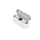 Q32 TWS Wireless bluetooth 5.0 Earphone LED Display Stereo 2000mAh Power Bank Headphone with Mic