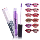 MISS ROSE Metallic Lip Gloss Matter Shimmer Glitter Kiss-proof Water Proof Lips Makeup Lipstick