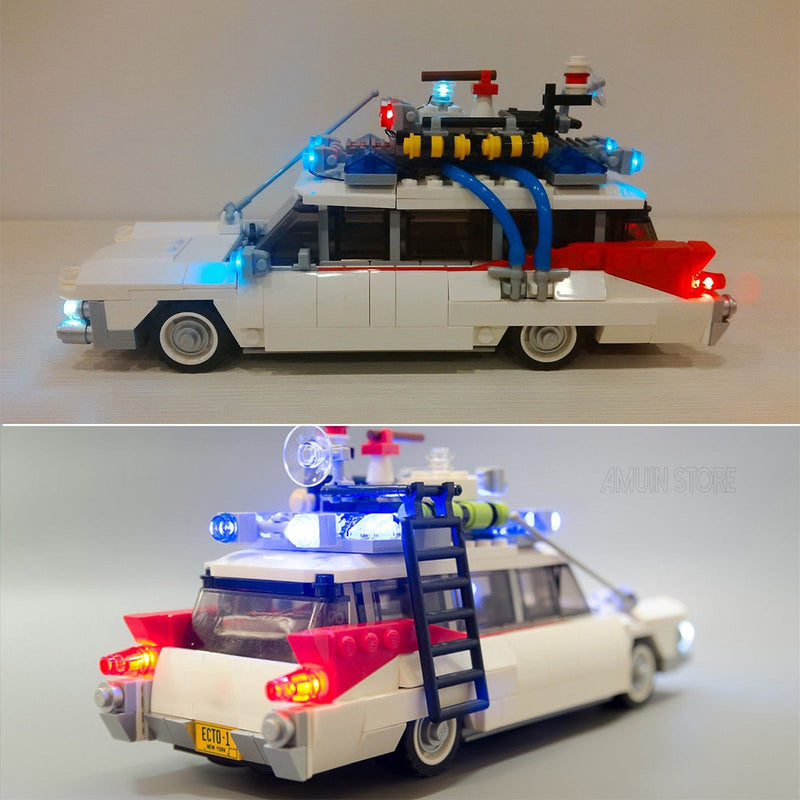 LED Light Kit ONLY For Lego 21108 Ghostbusters Ecto-1 Lighting Bricks USB Port