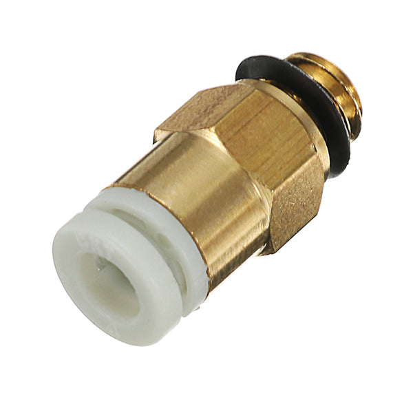 Creality 3D 5PCS 3D Printer M6 Thread Nozzle Brass Pneumatic Connector Quick Joint