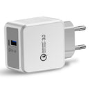 Bakeey 2.4A USB QC3.0 Fast Charging EU Plug Adapter Charger For iPhone X XR XS Xiaomi Mi8 Mi9 Pocophone F1 S10 S10+