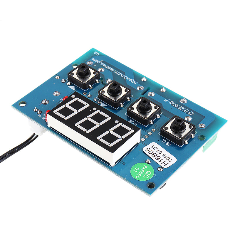 XH-W1316 Thermostat Control + Acceleration 2 Relay Temperature Controller DC12V24V High and Low Alarm Controller