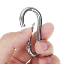 6Pcs Stainless Steel Sun Shade Sail Accessories Fixing Fittings Kit Patio Garden Canopy Tools Replacement Accessories