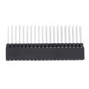 5pcs 2x20 PIN Double Row Straight Female Pin Header 2.54MM Pitch Pin Long 12MM Strip Connector Socket 2*20 40 PIN 2x20pin