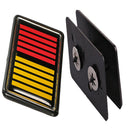 Double Color Front Grille Emblem Badge Ralliart For Lancer Evolution X K
