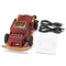5W Portable USB Wireless bluetooth Speaker Retro Car Setero Wood Super Bass FM MP3