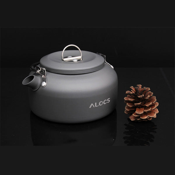 Alocs CW-K02 Camping Hiking 0.8L Water Kettle Portable Picnic Teapot Coffee Pot