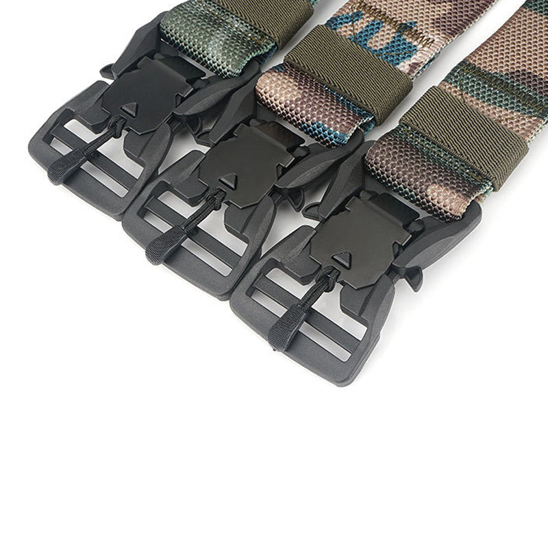 125cm ENNIU M5 Nylon Waist Belts Quick Release Tactical Belt Camping Hunting