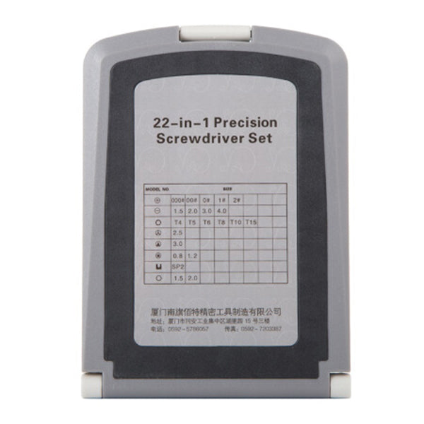 Nanqi 22-in-1 precision screwdriver mobile laptop digital repair tools replacement parts