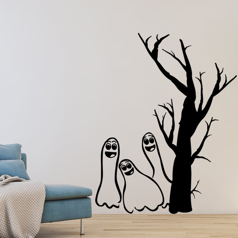 Miico FX3015 Halloween Cartoon Stciker Removable Wall Sticker For Bedroom Living Room Decoration