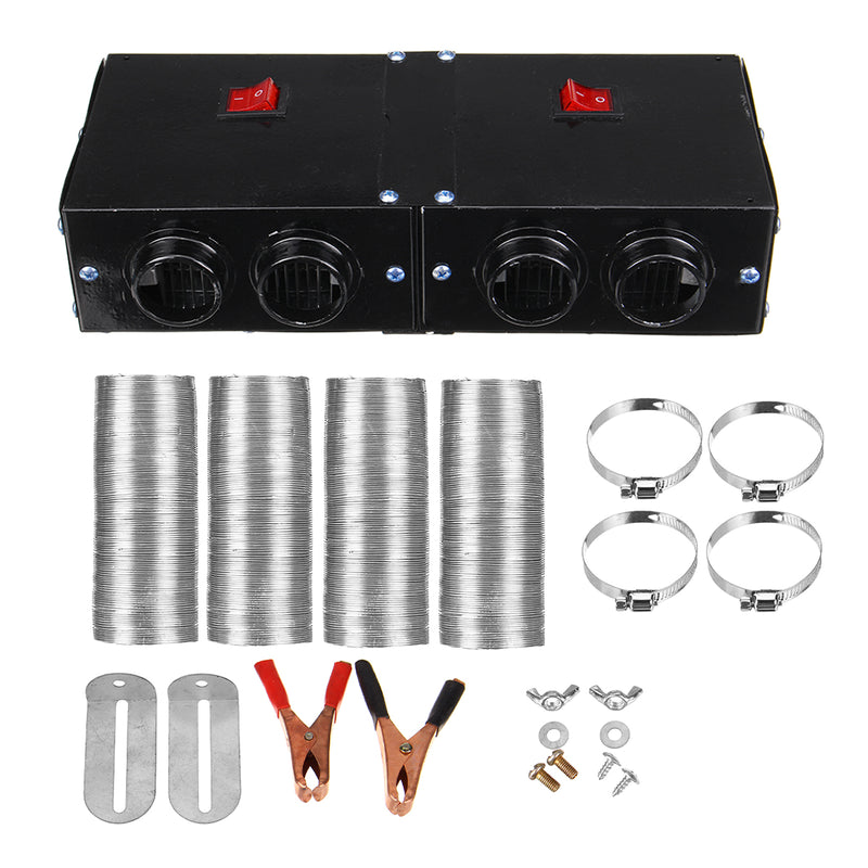 24V 700W Car Heating Fan Heater Cooler Warmer Windscreen Demister Defroster Hot Wind