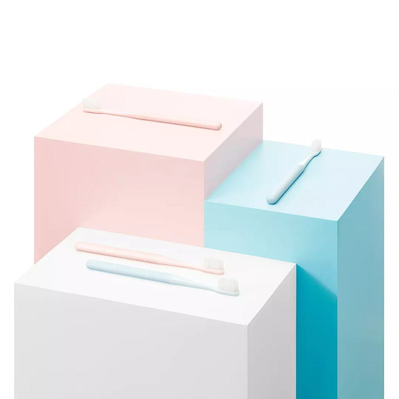Xiaomi Mijia 10PCS Toothbrush Pink & Blue Manual Ultra Fine Soft Hair Deep Cleaning Tartar Removal Tooth Brush