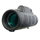 IPRee 40x60 Outdoor Travel Portable Monocular HD Clear Vision Optic BAK4 Telescope With Compass