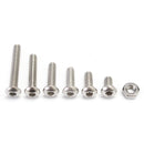 600Pcs M3 Stainless Steel Hex Socket Allen Bolt Assorment with Nuts