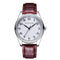 VA VA VOOM VA-203 Men Business Style Quartz Watch Casual Leather Strap Simple Dial Watch