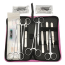 Practice Suture Kit including Professionally Developed Suturing Course Pack Tool Bag
