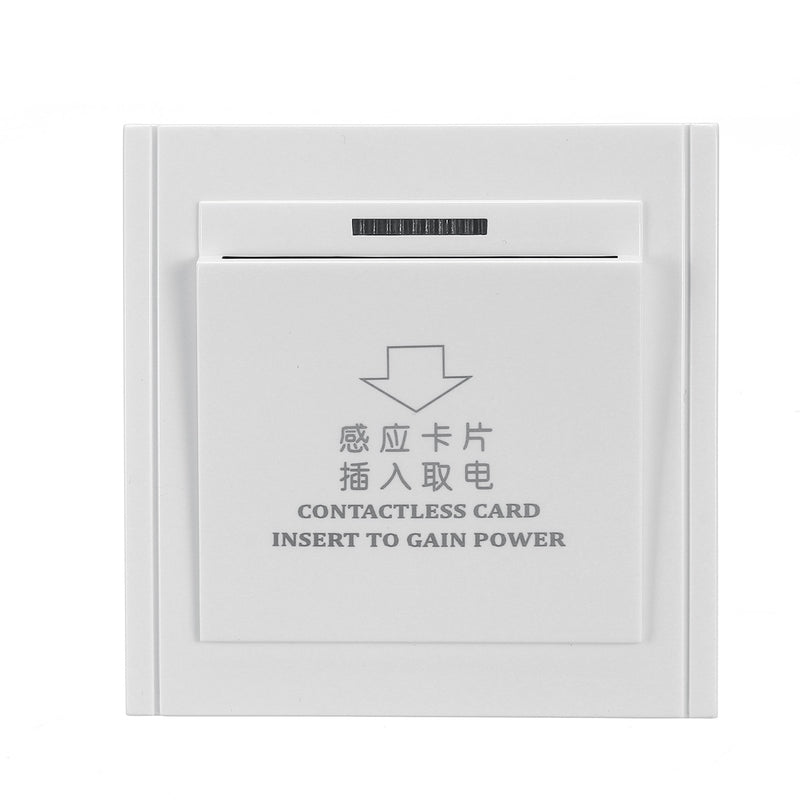 40A 180-250V Insert Card Switch Intellingent Wall Socket Power Switch