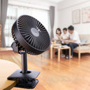 JISULIFE F7B USB Clip Desktop 360 Air Circulation Rotating Fan Low Noise Two Colors