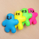 Cute Squeeze Man Squishy Stretchy Doll 10cm Stress Reliever Decompress Gift Decor Toy