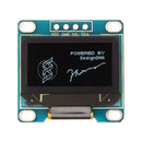 3Pcs Geekcreit 0.96 Inch 4Pin White IIC I2C OLED Display Module 12864 LED For