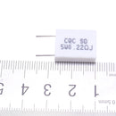 10pcs BPR56 5W 0.22R 0.22 Ohm 5w Non-inductive Ceramic Cement Resistor Wirewound Resistance