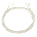 Set of 6 White Nylon Guitar Strings For Classical Guitar