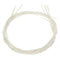 Set of 6 White Nylon Guitar Strings For Classical Guitar