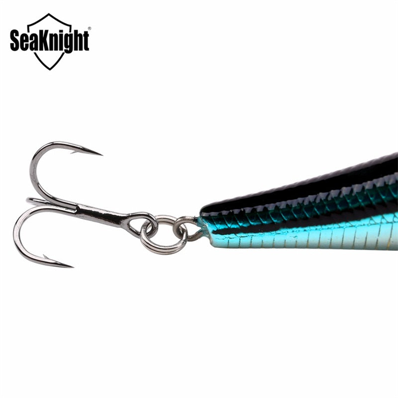 SeaKnight SK022 1PC 9g 80mm 0-1.5m Depth Minnow Fishing Lure BKK Hooks Fishing Hard Baits