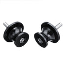 6MM M6x1.25mm Motorcycle Paddock Stand Bobbin Adapter Swing Arm Slider For Yamaha YZF R6 R1 98-11
