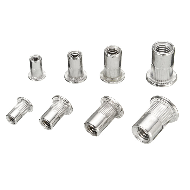 Suleve MXRN1 200Pcs Insert Rivet Nut 304 Stainless Steel Countersunk Head M3/M4/M5/M6