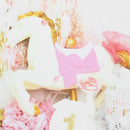 5x3ft 7x5ft Pink Flowers Drape Unicorn Photography Backdrop Studio Prop Background