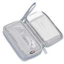 BUBM CDB-SC Portable Double Layers Digital Accessories Storage Bag Data Cable Electronic Accessories Travel Power Bank Organizer Bag