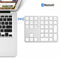 bluetooth Digital Keyboard Aluminum Alloy Wireless Digital Keyboard Applicable To Apple Laptop Office Computer