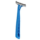 Minleaf ML-HR01 3 Couont Disposable Razor with Lubrication Strip & Sterile Cover