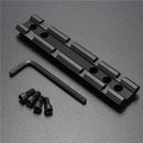 Tactical Dovetail Weaver Picatinny Rail Adapter 11mm to 20mm Scope Extend Mount