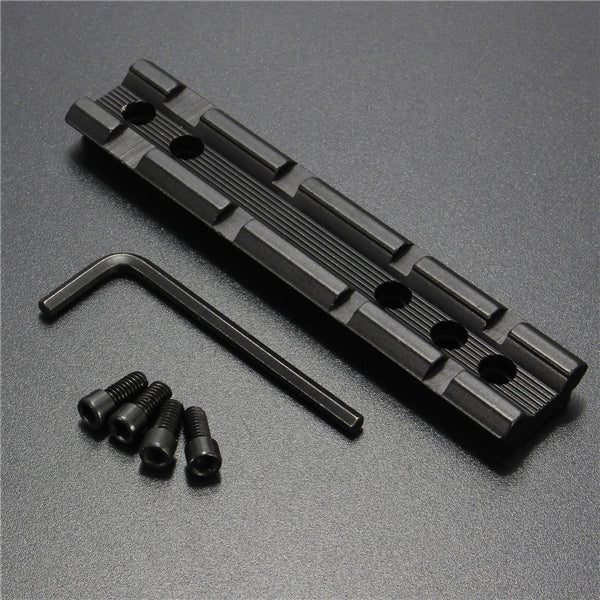 Tactical Dovetail Weaver Picatinny Rail Adapter 11mm to 20mm Scope Extend Mount