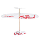 ZT Model 20Inches Assembly Elastic Rubber Band Powered DIY Foam Plane Kit Aircraft Model Educational Toy