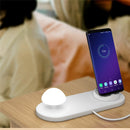 Bakeey 10W 3 In 1 Mushroom Night Light Quick Charging Wireless Charger For iPhone 11 Pro XS Huawei P30 Xiaomi Mi9 S10+ Note 10