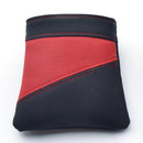 Leather Car Air Vent Storage Bag Phone Holder Sundries Storage Bucket Hanging Pocket Pouch