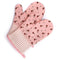 1pc Kitchen Oven Mitts Heat Resistant Microwave Insulated Glove for Cooking Baking BBQ Pot Holder