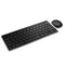 Rapoo 9000M 2.4GHz Wireless 78 Keys Keyboard and 1300DPI Mouse Combo Set with USB Receiver for Windows10 / 8 / 7 / Vista / XP
