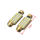 39MM White 9 SMD Number Plate Interior LED Reading Light Festoon Bulbs Error Free