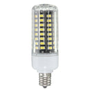 E27 E14 E12 E17 GU10 B22  LED Corn Bulb 7W 72 SMD 5736  LED Lamp Ampoule Led Light AC85-265V