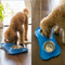Dog Pet Bowl Stainless Steel No Spill Silicone Mat Pet Water Food Dish
