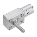 Machifit JGY370 DC 12V Worm Gear Motor 10/30/90/150RPM Turbine Self-locking Reduction Gear Motor
