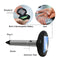 2pcs Animal Repeller Pest Repeller with LED Night Light Solar Powered Repellent for Garden Outdoor Lawn